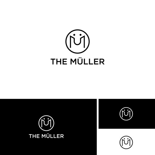 Want a challenge? Use the umlaut  - create a luxury logo for an apt building – The Müller Diseño de rk43_lab