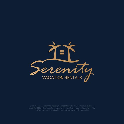 New Vacation home rentals logo for our Airbnb! Diseño de Creago