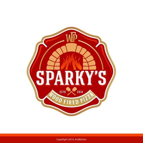 Help Sparky's Make Pie and create a brand for our wood-fired pizza business Design réalisé par Gungart™