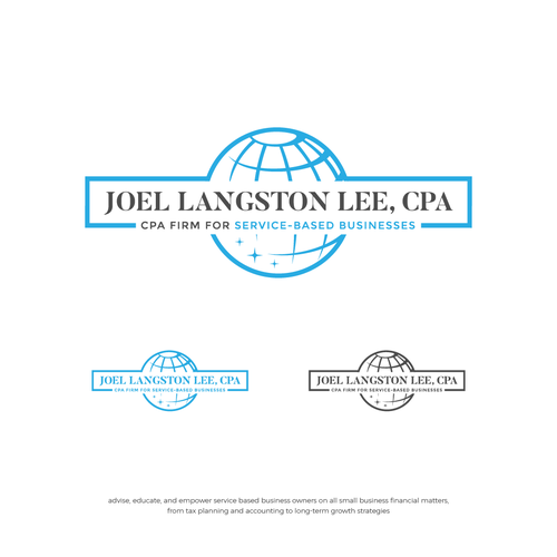 Design a professional logo and brand design for a modern CPA firm Design by The Adam Project