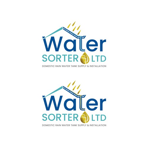 Design a catchy logo somehow detailing home rain water tank benefits. Design by Creative P