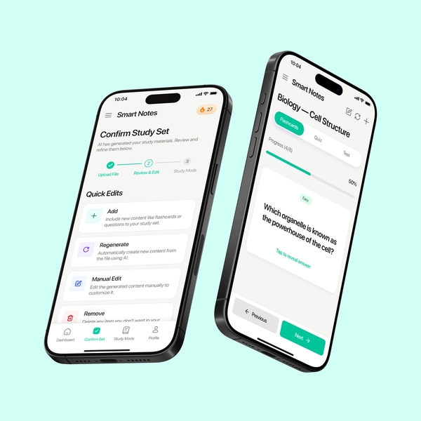 A Study App for Transforming Notes into Learning Modules