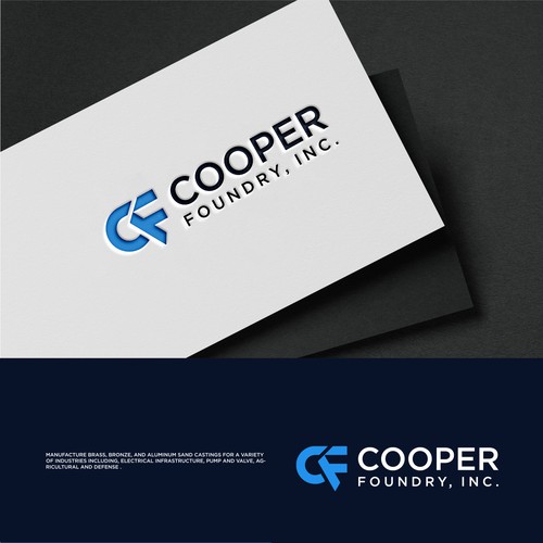 50 YEAR FOUNDRY LOGO|EMBLEM REDESIGN Design by ManikHQ