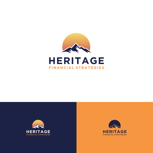 Southwest US Themed Minimalistic Logo for a Fun Financial Planning Co. Design by NC_Studio