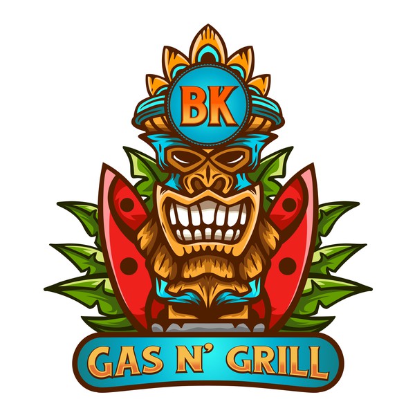 Design by Glyptic☨ titled "BK Gas n Grill"