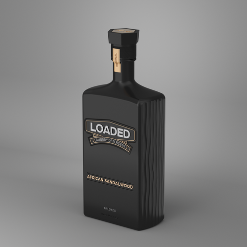 Masculine Cologne-Scented Laundry Detergent Bottle Diseño de ¤H5¤