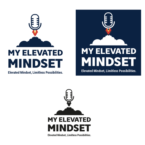 Design a powerful logo that will be seen globally by those who want to elevate their mindset! Design by Sheepandco