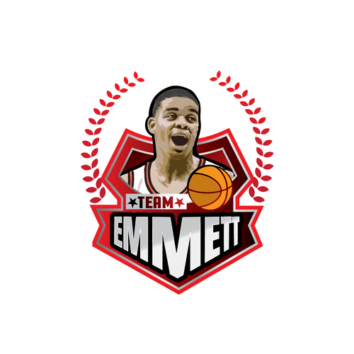 Basketball Logo for Team Emmett - Your Winning Logo Featured on Major Sports Network Ontwerp door Sam.D