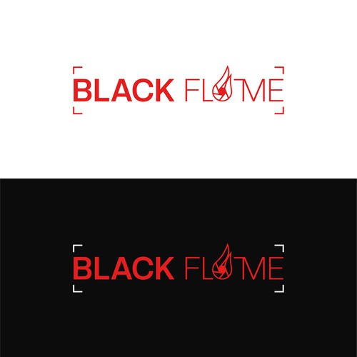 Cool, masculine Logo for company name „Black Flame” Design by alteros