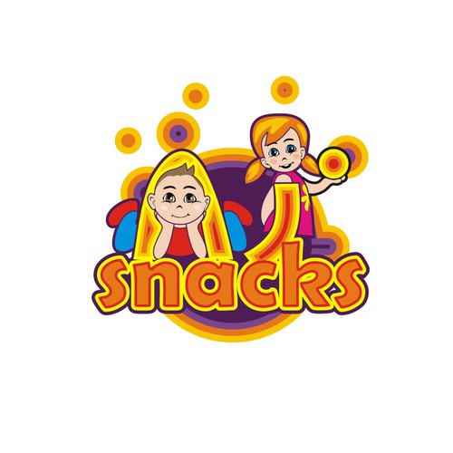 Create an Iconic Organic Kid's Snack Character Logo Design by arastanian