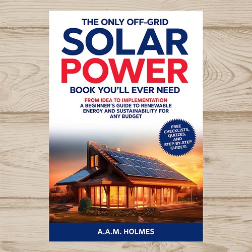 Design the best off-grid solar power book cover Design by Ideaxa