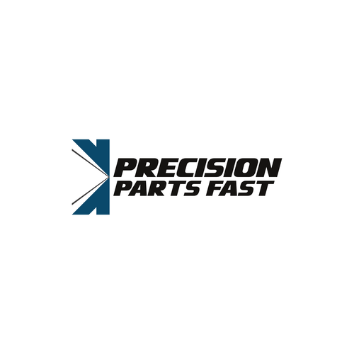 Logo Design for 'Precision Parts Fast' Company Design by PersonaE