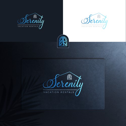 New Vacation home rentals logo for our Airbnb! Design by NESTUD!O
