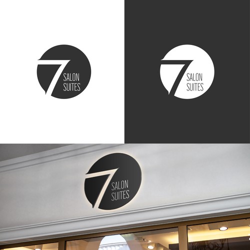 7 Salon Suites Logo Design by FeriWili