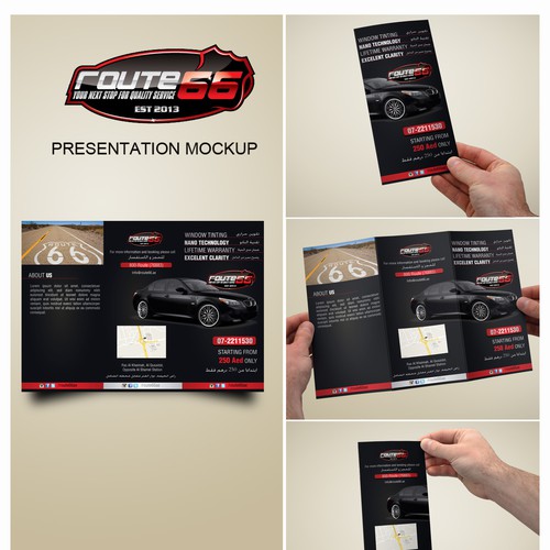 Brochure for Auto business Design by Nandita Pal