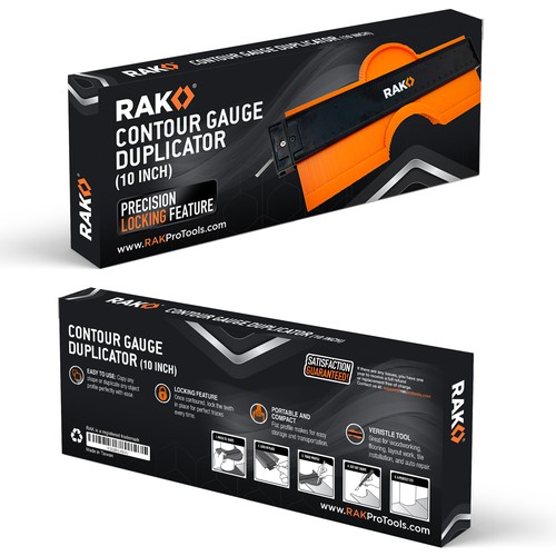 Design eye catching box packaging for RAK Pro Tools Design by C7Z