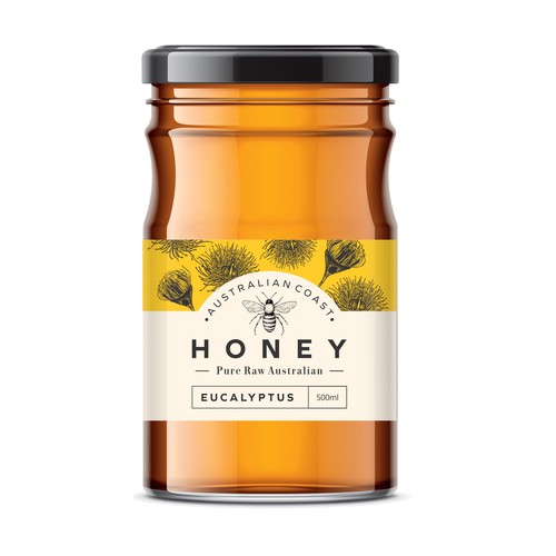 Design Australian Honey Jar por Darka V