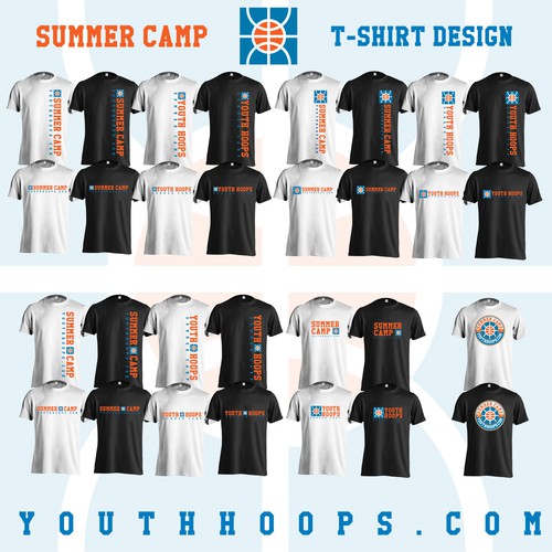 Basketball Camp Shirt Designs
