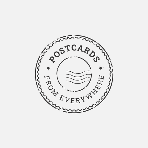 Postcards from Everywhere Logo Design by emilidea