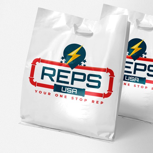 Rep's USA Logo Design von mateuzord