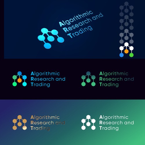 strong logo and brand identity for an artificial intelligence (AI) based investment company Design by Fibs