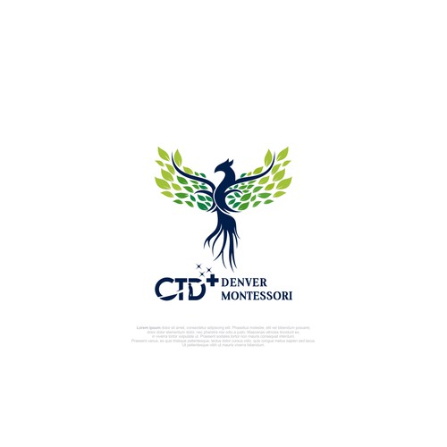 CTD+ Denver Montessori Rebrand Design by logodance