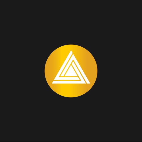 Abstract logo for crypto project Design by Ahmad Subahman