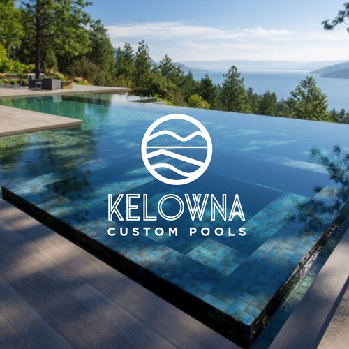 Designs Kelowna Custom Pools Logo design contest
