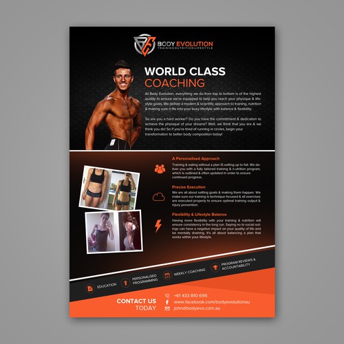 Personal trainer high end cliental
