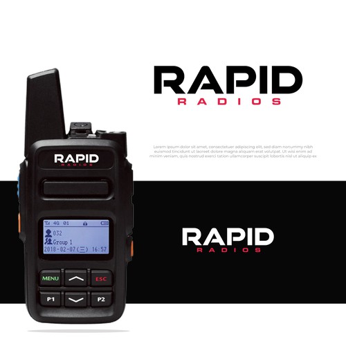 Masculine and Hip design for Walkie Talkie Brand Design by SetraDigital