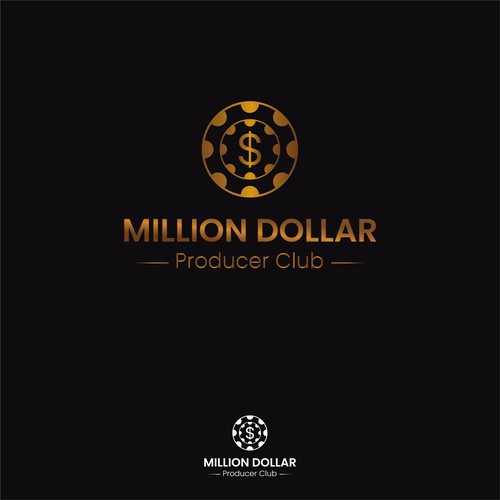 Help Brand our "Million Dollar Producer Club" brand. Design by mojammel.gd