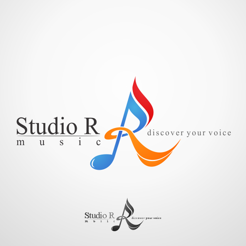 Studio R Music needs a new logo Design by KangLii™