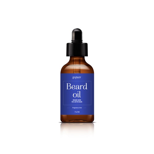 Create a High End Label for an All Natural Beard Oil! Réalisé par Dennotben