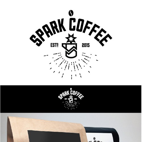 Designs | Spark Coffee needs a logo+ | Logo & brand identity pack contest