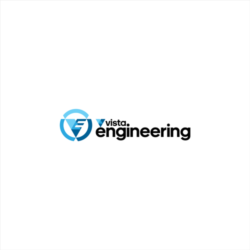Vista Engineering Logo Design by udarabulan