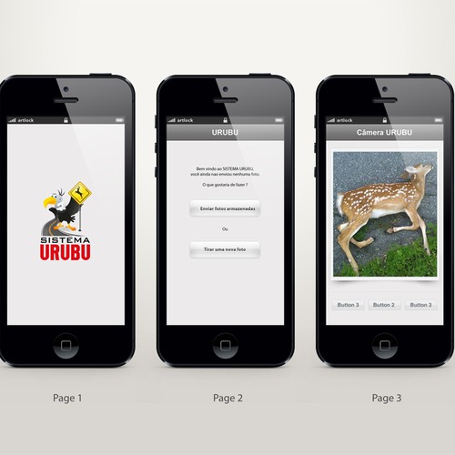 Sistema Urubu (Vulture System) Android Mobile App Design required Design von Artlock16