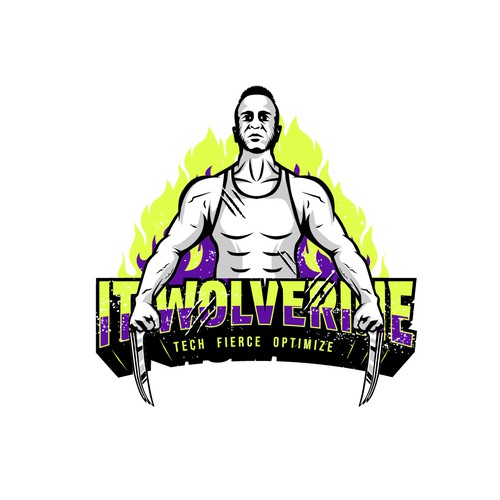 Designs | Aggressive logo for IT Wolverine: Tech pro turned health ...