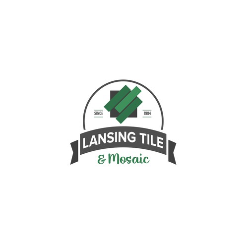 Lansing Tile & Mosaic Logo Update/Refresh for 40th Anniversary Year Design by qwerty4