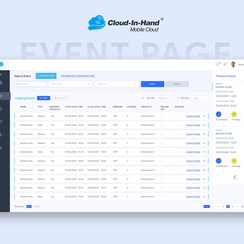 Designing an Intuitive Customer Facing Portal for Our Hybrid Solution on LAMP Design by FuturisticBug