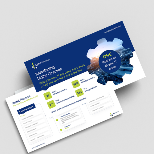 Looking for a Refresh for Infographic slides Design by DezainHub