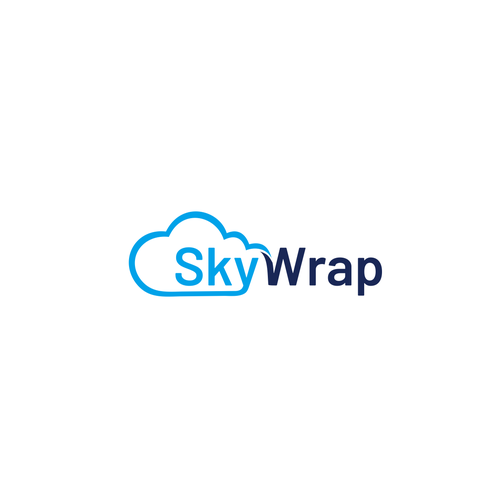SkyWrap Logo Design by Viralika
