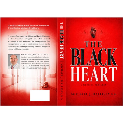 "The Black Heart" winning Book cover
