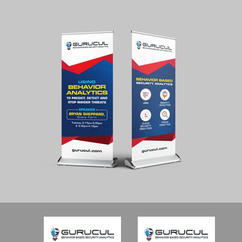 Financial - Pull Up Banner Design by Krishna Arts