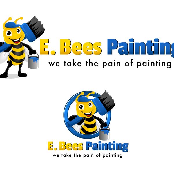 E Bees Painting