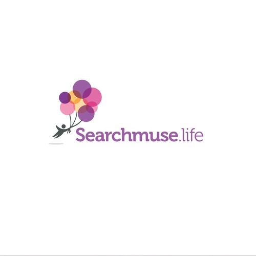 Website logo for search site that helps you care for yourself and live a better life! Design by Mot®