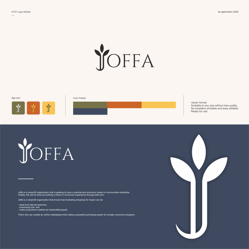 Unique, Clean Logo w/ Icon for E-Commerce Store Design by egavolution