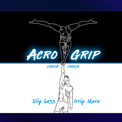 Circus Acrobat needs a product label! Design by Aldo_J96