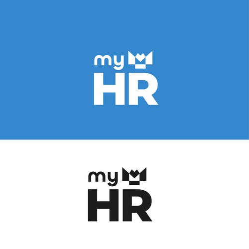 Create an awesome logo for myHR, the #1 HR Software in Luxembourg ! Design by M.I.Thomson