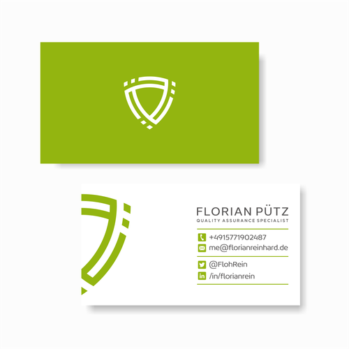 Logo & business card contest entry by Izuka