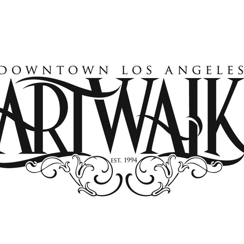 Downtown Los Angeles Art Walk logo contest Design por rhinografix